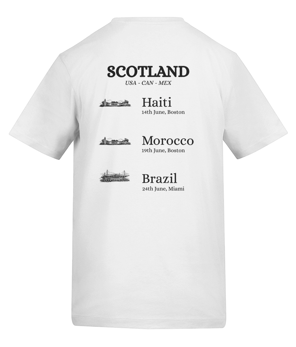 Scotland World Cup football fan t-shirt
