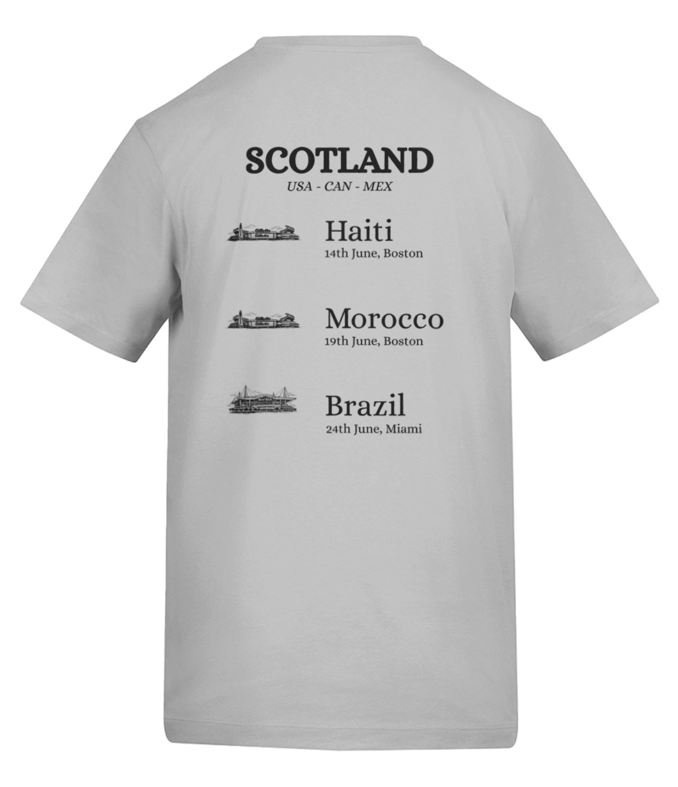 Scotland World Cup football fan t-shirt