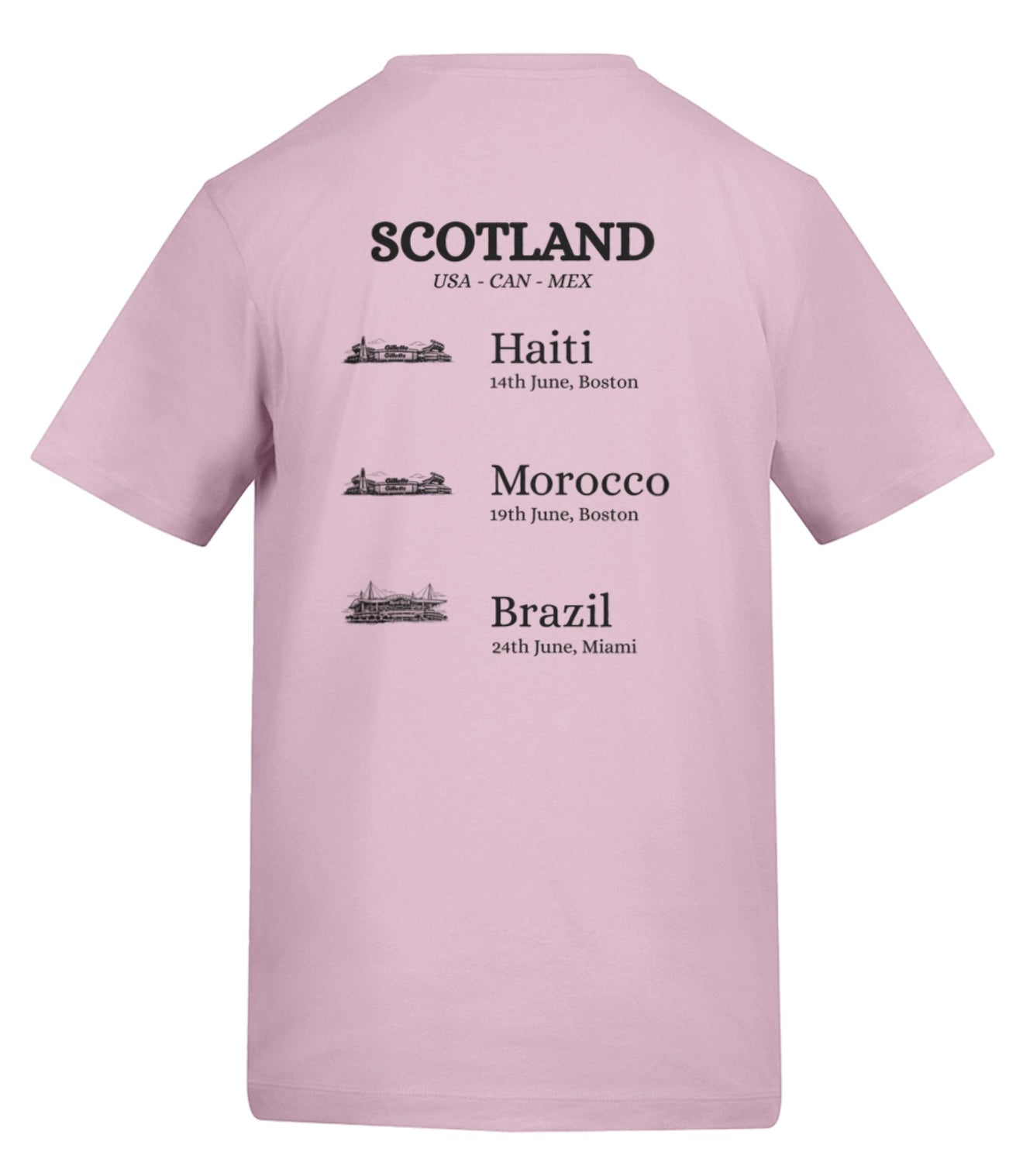 Scotland World Cup football fan t-shirt